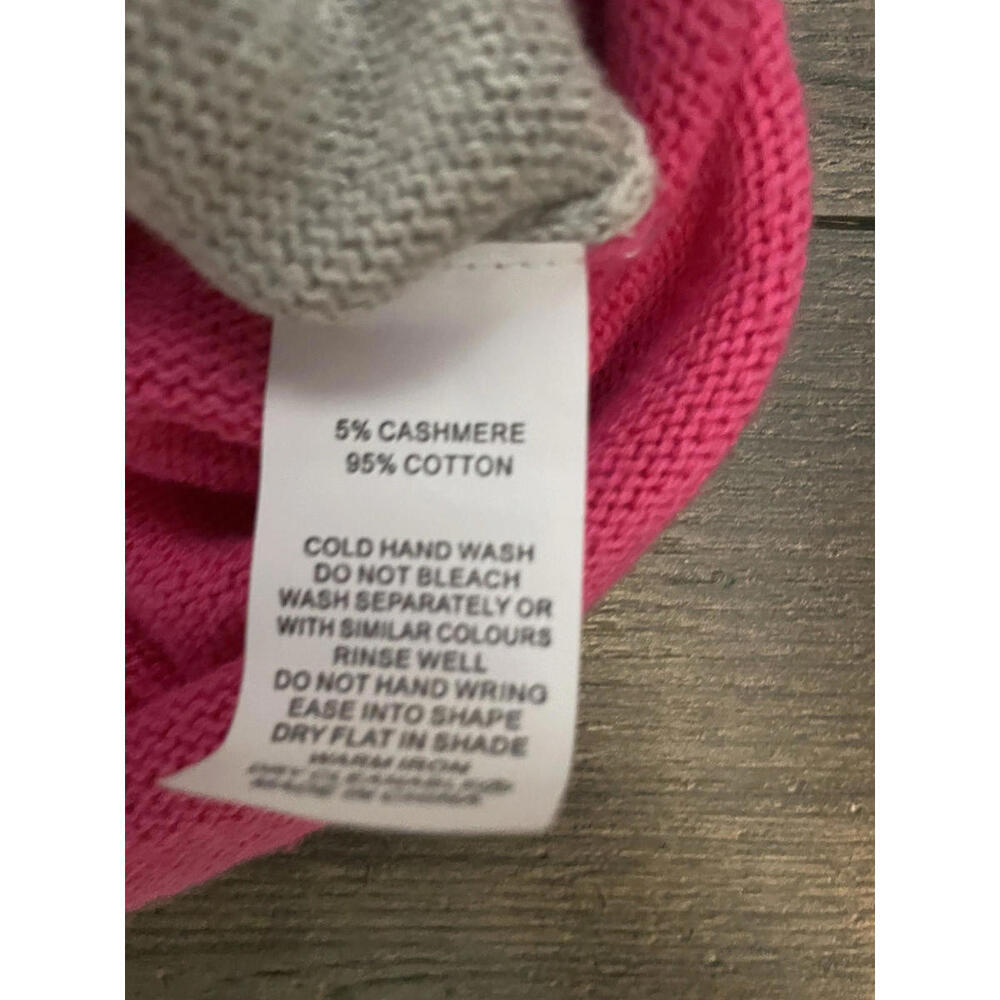 $180 Zaket & Plover Multi Media Cashmere Blend Hooded Zip Up Sweater XS - Picture 3 of 7